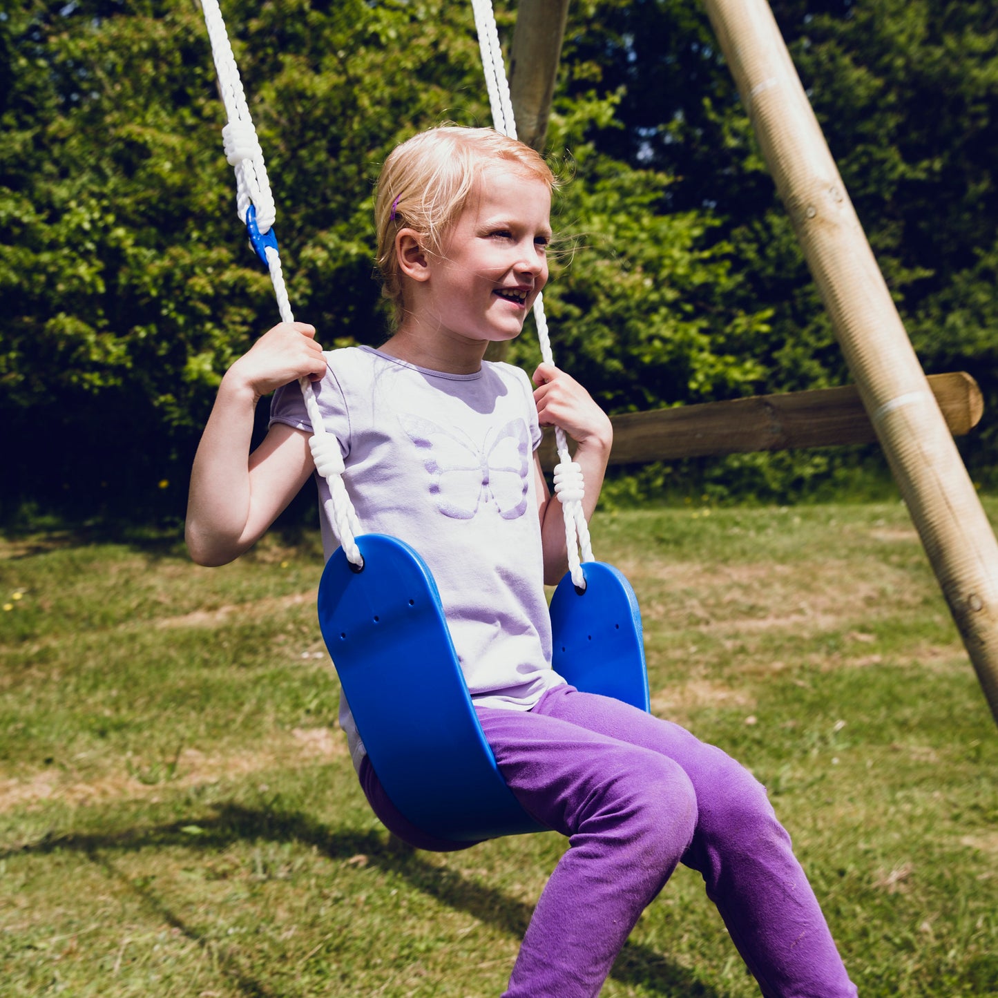 Pehmeä keinu, sininen, sis. Köyden NORDIC PLAY