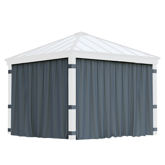 Verhosetti, 4 verhoa, sopii 4,2 x 4,2 m Dallas -paviljonkiin