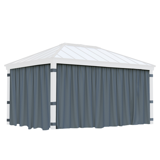 Verhosetti, 4 verhoa, sopii 4,2 x 6 m Dallas -paviljonkiin