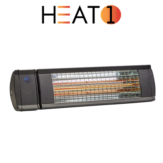 Terassilämmitin ECO High-line 2000 W, titanium HEAT1