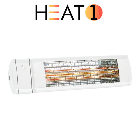 Terassilämmitin ECO high-line 2000W valkoinen HEAT1
