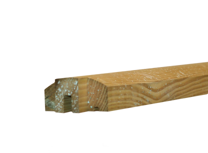 Kaareva ylälauta profiiliaitaan, paksuus 20 mm, kork. 6 cm, pit. 200 cm HORTUS