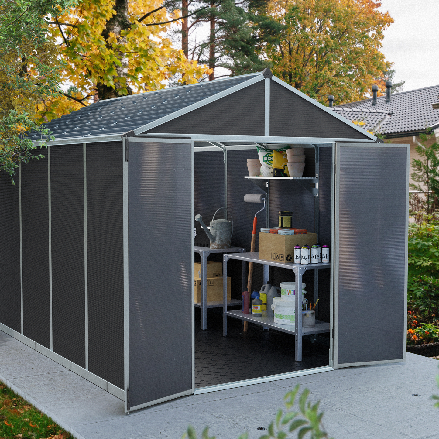 Vaja Rubicon 7.2 m2 harmaa Palram - Canopia