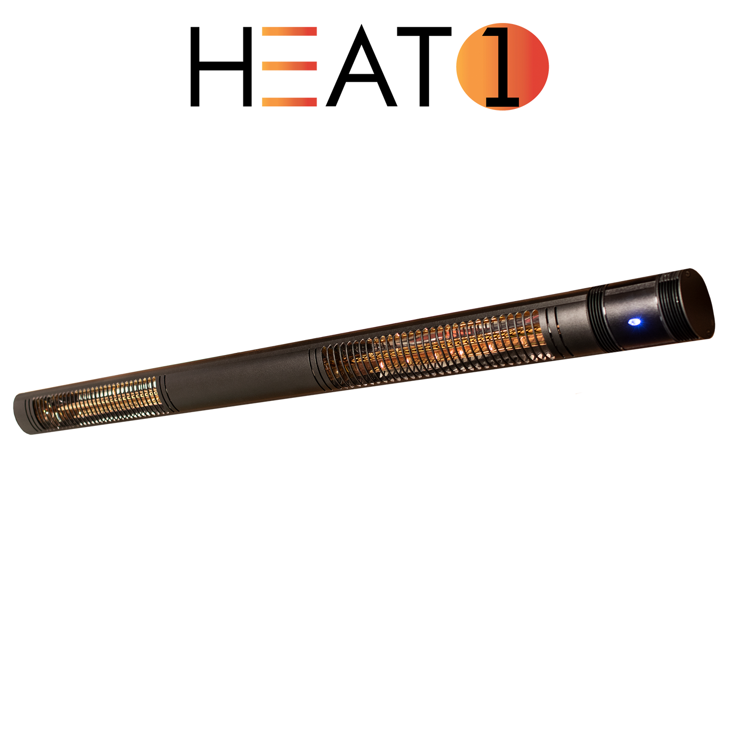 Terassilämmitin ECO high-line 2 x 1500 W, musta HEAT1