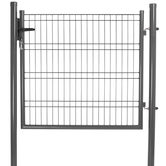 Elementtiaidan portti, 1030 x 1180 mm, harmaa