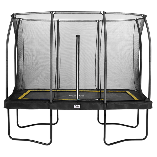 Trampoliini Comfort, kulmikas 305 x 214 cm, musta Salta