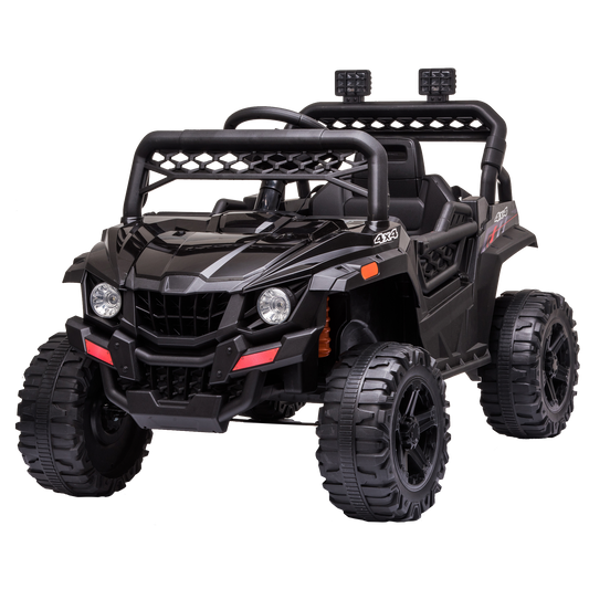 Sähköauto, Offroader, 12V7AH, EVA-renkaat, musta NORDIC PLAY