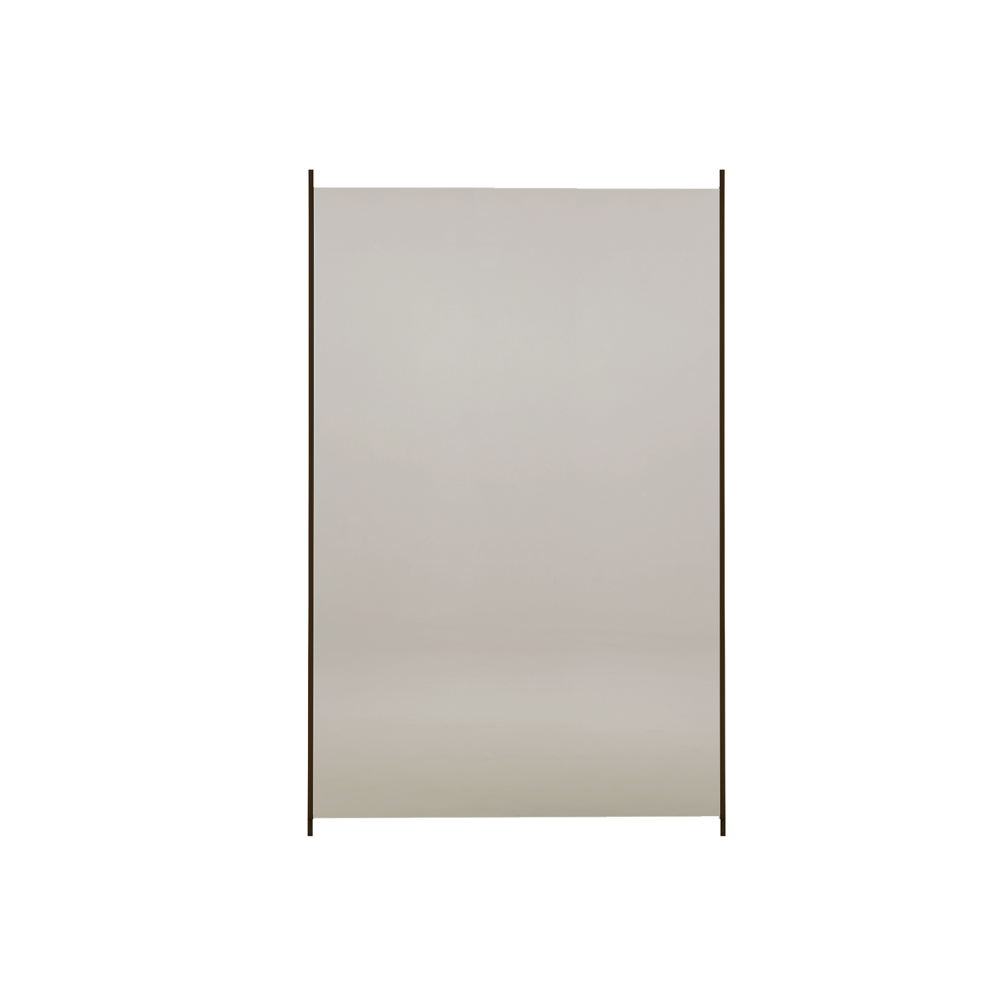 Lasipaneeli alumiinitolpille, 150 x 95 cm, musta lasi HORTUS