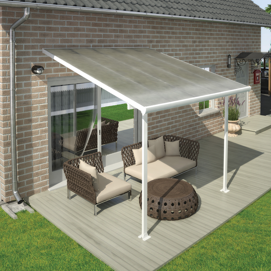Terassikatos Feria 9,0 m2, valkoinen Palram - Canopia