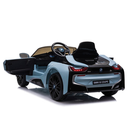 Sähköauto BMW I8 NORDIC PLAY 12V pehmytrenkailla (EVA) NORDIC PLAY