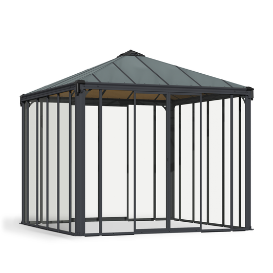 Paviljonki Palermo 3600 seinä/ovisarja Palram - Canopia