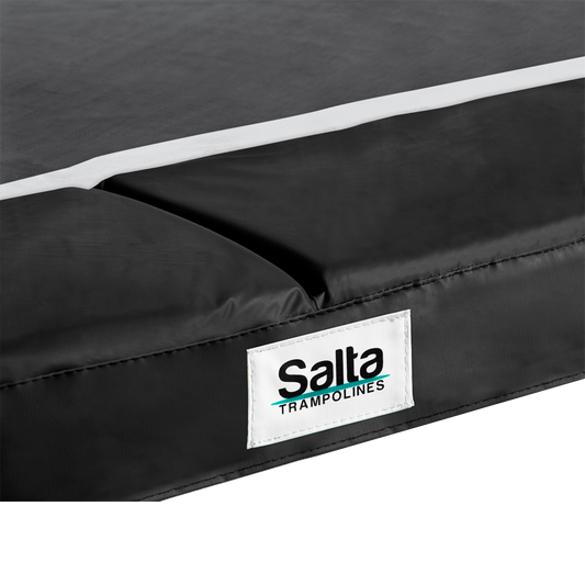 Reunapehmuste trampoliiniin Premium Black Edition 305x214 cm, musta Salta