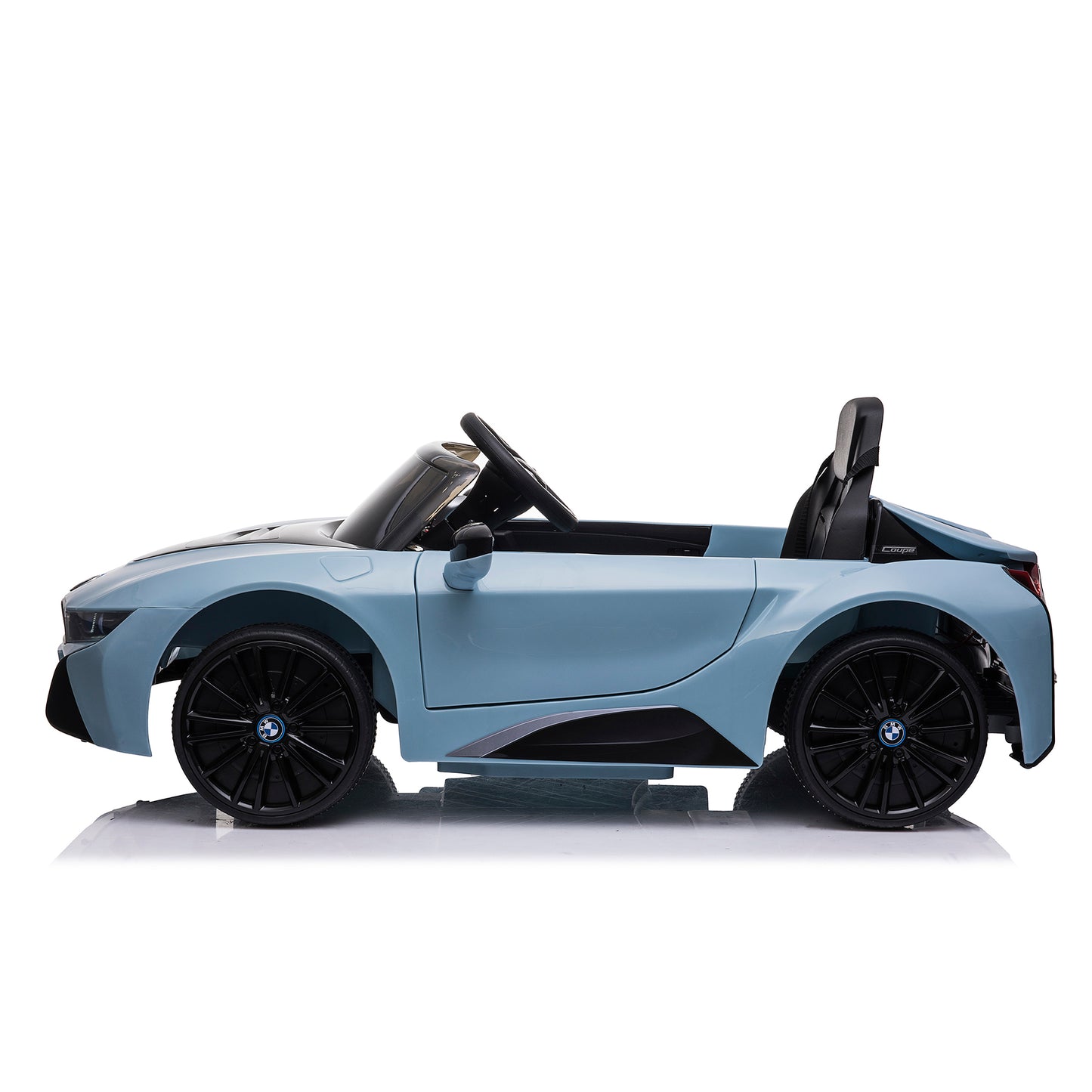 Sähköauto BMW I8 NORDIC PLAY 12V pehmytrenkailla (EVA) NORDIC PLAY