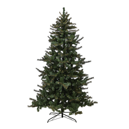 Joulukuusi PVC "FRYD" Luokka A, 210X138 cm valoilla NORDIC WINTER