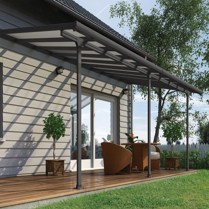 Terassikatos Feria 17,9 m2, antrasiitti Palram - Canopia