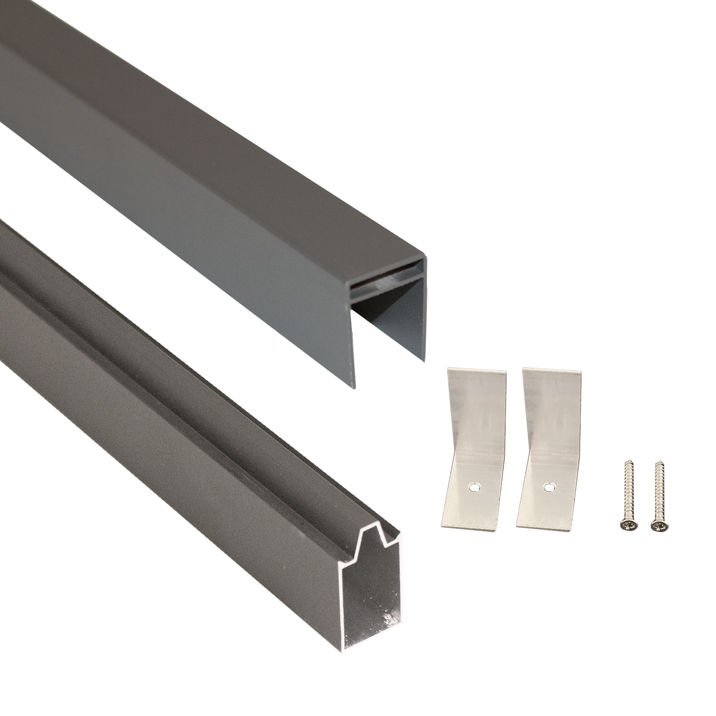 Ylä-/alakisko aludesing 60x60 tolpppaan Premium HORTUS