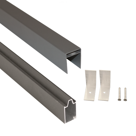 Ylä-/alakisko aludesing 60x60 tolpppaan Premium HORTUS