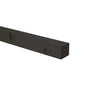 5 kpl erä, Tolppa musta maalattu 90 x 90 x 2400 mm NTR-A