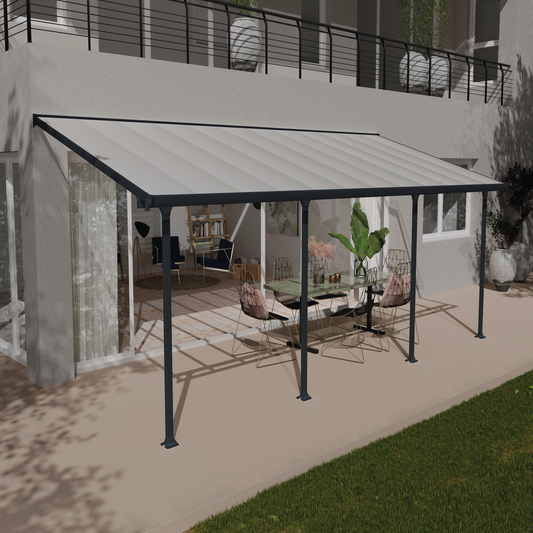 Terassikatos Feria 21,5 m2, antrasiitti Palram - Canopia