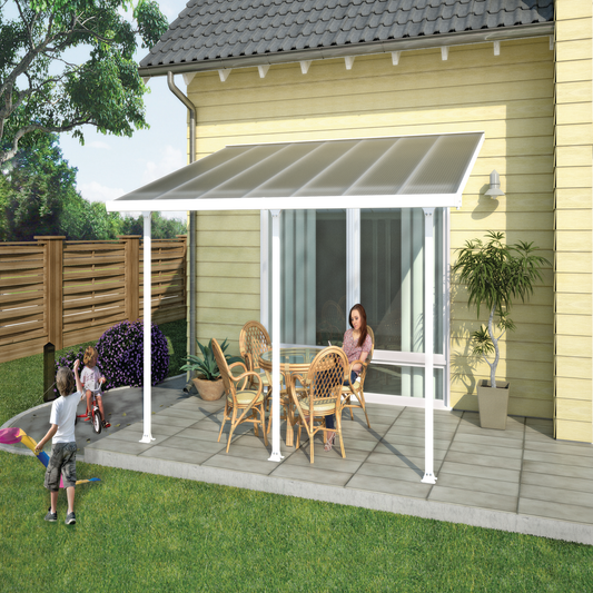 Terassikatos Feria 12,5 m2, valkoinen Palram - Canopia