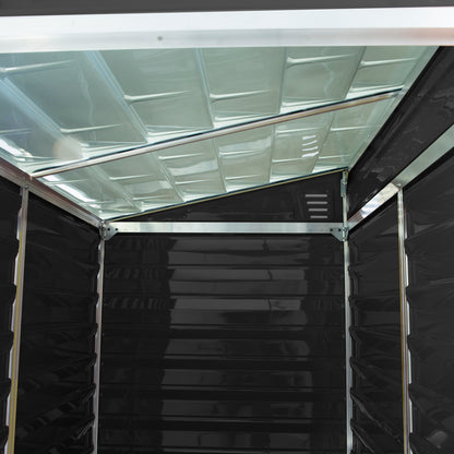 Pihavaja  SKYLIGHT PENT 2,1 m2 keskiyön harmaa Palram - Canopia