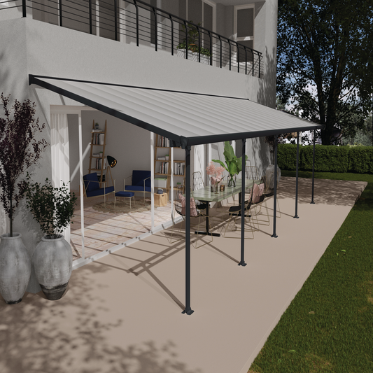 Terassikatos Feria 28,5 m2, antrasiitti Palram - Canopia